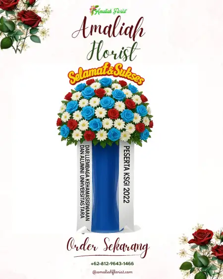 Standing Flowers Kayu Bongkok